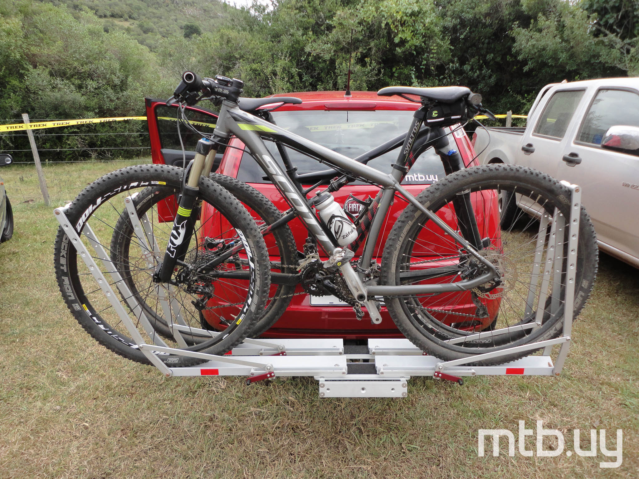 fiat punto bike rack