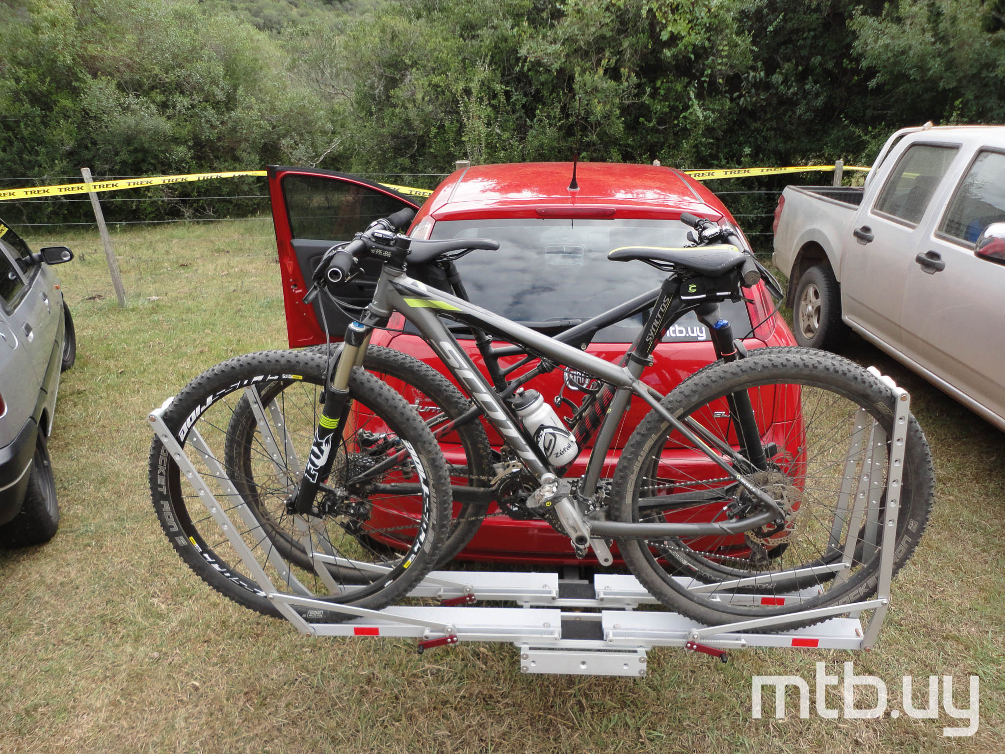 fiat punto bike rack